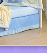 Wish I May Crib Bedding  stars and moon design Bed skirt 