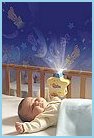 baby animals  dance on the nursery room ceiling and walls while sweet  Lullaby  soothes baby to sleep