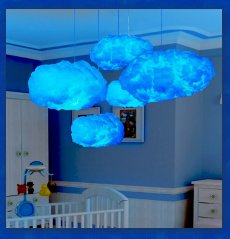 Cloud Shape Lights cloud hanging lights Cloud Night Light  kids bedroom decor